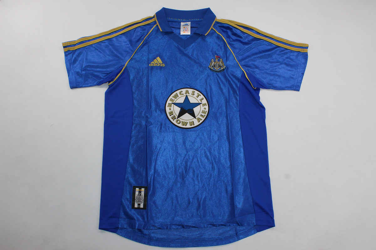 AAA Quality Newcastle 98/99 Away Blue Soccer Jersey